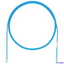 ■PANDUIT カテゴリ6細径パッチコード 3m 青 UTP28SP3MBU UTP28SP3MBU(4755243)