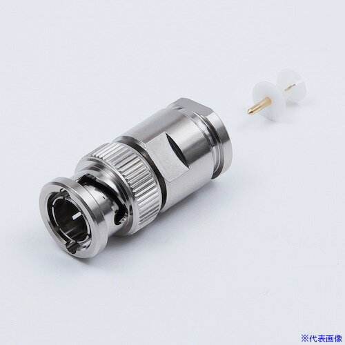 ■TYC BNC75Ωコネクタストレートプラグ BNCP3SPN(4755485)[送料別途見積り][法人・事業所限定][掲外取寄]