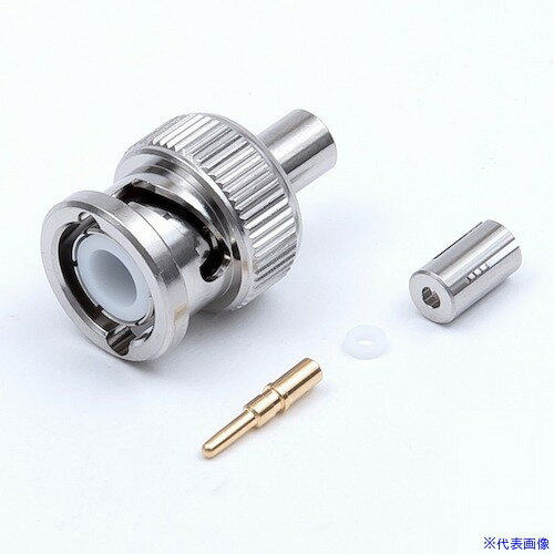 ■TYC BNCコネクタストレートプラグ BP1.5WA(4756970)[送料別途見積り][法人・事業所限定][メーカー取寄]