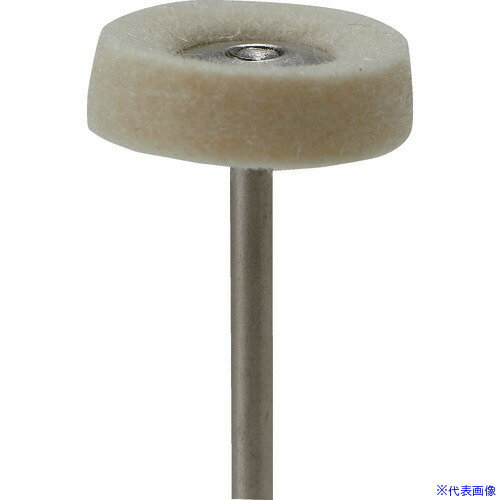 ■ナカニシ フェルトバフソフトタイプ 10本入 平型 φ17×5×軸φ2.34 53151(4769937)