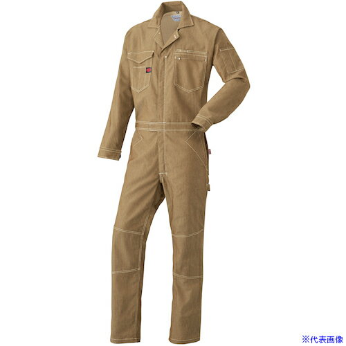 Rakuten - ■AUTO−BI 通年モデル つなぎ服22020−011カーキ(旧K2)−Sサイズ 22020011S(4776325)[送料別途お見積り][法人限定][掲外取寄]