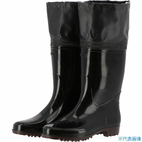 ■弘進ゴム ゾナG3 ネオ耐油 カバー付 黒 24.0cm C0125AA240(4783740)[送料別途お見...