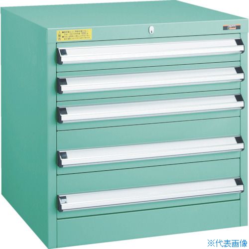 オレンジブック トラスコ中山　TRUSCOTRUSCO VE6S型中量キャビネット 600X550XH600 引出5段 〔品番:VE6S605〕[ 注番:4790791]特長●セーフティロック機構付のため引き出しを1段開けていると安全機構が働き、他の引き出しは全てロックされ開きません。●オールロック式のため1度に全ての引き出しがロックできます。●ラッチ機構付のため振動があった場合でも、引出しが飛び出し転倒することを防ぎます。仕様●間口(mm)：600●奥行(mm)：550●高さ(mm)：600●最大積載量(kg/台)：600●本体色：グリーン●引出し：H80 3個、H120 2個仕様2●シリンダ錠付(鍵2枚付)●セーフティーロック機構材質/仕上●スチール(メラミン焼付塗装)セット内容/付属品●引き出し1段につき：パーテーション2枚、デバイダー6枚、見出しカード1枚注意●車上渡しのため、お客様での荷降ろしが必要です。●キャビネット用ベース使用時、最大積載量は異なります。原産国（名称）日本JANコード4989999843866本体質量52kgオレンジブック トラスコ中山　TRUSCOTRUSCO VE6S型中量キャビネット 600X550XH600 引出5段 〔品番:VE6S605〕[注番:4790791][本体質量：52kg]分類》物流・保管用品》工場用保管設備》キャビネット☆納期情報：メーカー直送品（送料元払い）【法人限定＝会社名ご記入お願い致します。】 ※北海道・沖縄・離島は運賃別途商品も含む