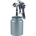 ■TRUSCO スプレーガン吸上式 ノズル径Φ1.8 1Lカップ付セット TSG508S18S(4792050)