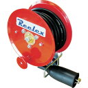 ■Reelex 手動巻アースリール 5.5SQ×10m 50Aアースクリップ付 ER810M(4812174)