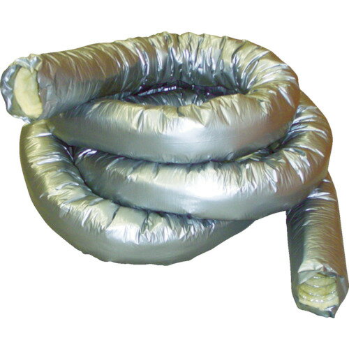 ■フジモリ 保温付フレキシブルダクト フジレックスIP(両側端末未処理品) 300φ×10m IPM10300(4816617)[法人限定][直送元]