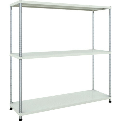 樂天商城 - ■TRUSCO スチールラック フェニックスラック 1500X450 3段 W色 抗菌粉体塗装 PER5543W(4845137)[法人限定][直送元]