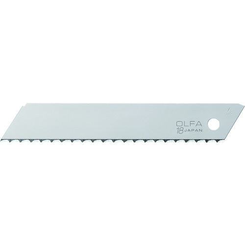オレンジブック トラスコ中山　TRUSCOOLFA カッターナイフ用替刃 ウェービーブレード(大) 3枚入 〔品番:LBWV3K〕[ 注番:4858875]特長●滑りやすい素材でも波型研磨の刃がしっかりと掛かってカットすることができます。●折線がないので刃渡りを使ってダイナミックなカットが可能です。●スムーズな切れ味です。用途●グラスウール・パイプカバー・ロープなどのカットに。仕様●全長(mm)：110●刃厚(mm)：0.5●適合本体：L型カッターナイフ（207B・90B除く）●色：波刃仕様2●大型カッター用替刃●波刃材質/仕上●合金工具鋼セット内容/付属品注意原産国（名称）日本JANコード4901165300621本体質量37gオレンジブック トラスコ中山　TRUSCOOLFA カッターナイフ用替刃 ウェービーブレード(大) 3枚入 〔品番:LBWV3K〕[注番:4858875][本体質量：37g]《包装時基本サイズ：135×25×15》〔包装時質量：37g〕分類》手作業工具》ハサミ・カッター・鋸》カッターナイフ☆納期情報：仕入れ先通常在庫品 (欠品の場合有り)