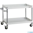 ■TRUSCO ツールワゴン フェニックスワゴン 省音 750X500XH600 2段 ホワイト PEW672CW(4882652)(4)