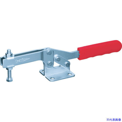■スーパー 下方押え型トグルクランプ(水平ハンドル式)全長:285mm 締付力:2.8kN TDA43F(4906063)