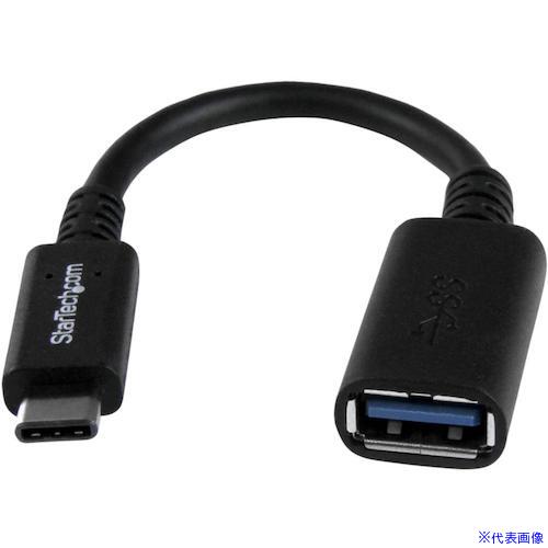 ■StarTech USBケーブル/A-C/15m/USB 3.0/5Gbps/メス・オス/ブラック USB31CAADP(4929824)