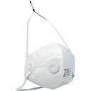 ■TRUSCO 二つ折り使い捨て式防じんマスク DS2排気弁付 10枚入 TD02VS2(4964624)