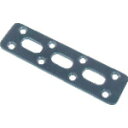 ■TRUSCO ジョイント金具25型フラット 黒 25X144 TK25F5CP(4972082)