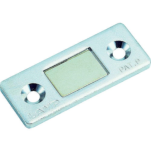 オレンジブック トラスコ中山　TRUSCOSUGATSUNE (140026511)MC−159−SUSステンレス鋼製極薄型マグネットキャッチ 〔品番:MC159SUS〕[ 注番:4973704]特長●ステンレス鋼製でさらに磁石にもアクリル樹脂コーティングを施しているため防錆性に優れています。●厚み2.8mmの極薄型サイズです。仕様●全長(mm)：41●幅(mm)：16.5●厚さ(mm)：2.8●吸着力(N)：49●取付ピッチ(mm)：28●色：シルバー仕様2●受座なし●推奨ねじ：サラ小ねじM3材質/仕上●本体:ステンレス(SUS430)セット内容/付属品注意●80℃以下の環境で使用下さい。●受座と本体が当たるように取り付けてください●磁石に直接当たると磁石が割れて使用できなくなる恐れがあります原産国（名称）日本JANコード4510932139892本体質量13gオレンジブック トラスコ中山　TRUSCOSUGATSUNE (140026511)MC−159−SUSステンレス鋼製極薄型マグネットキャッチ 〔品番:MC159SUS〕[注番:4973704][本体質量：13g]《包装時基本サイズ：17×17×17》〔包装時質量：2760g〕分類》金物・建築資材》建築金物》キャッチ☆納期情報：仕入れ先通常在庫品 (欠品の場合有り)