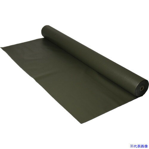 ■萩原 トラックシート エステル帆布クロス 無鉛品 ODグリーン 1.85m×50m EHODG(497...