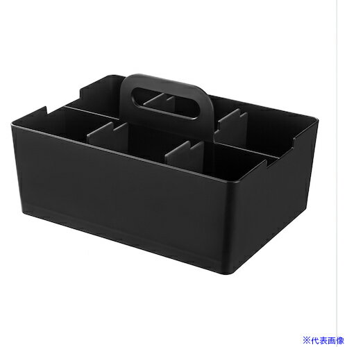 ■JEJアステージ デスクトート ブラック 236027(5001640)×6[送料別途見積り][法人・事業所限定][外直送]