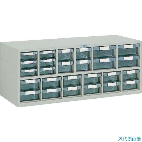 オレンジブック トラスコ中山　TRUSCOTRUSCO ウォールユニットコンビWUN型パーツケース 792X311XH314 引出X26 〔品番:WUN26〕[ 注番:5010098]特長●バンラックケースM型・L型に組み込んで用途に合わせた使用が可能です。仕様●間口(mm)：792●奥行(mm)：311●高さ(mm)：314●最大積載量(kg/台)：20●引出し：A-1 6列2段 B-1 2列3段 D-1 2列2段 E-1 2列2段●引出し色：透明仕様2●本体色：ネオグレー材質/仕上●本体:スチールセット内容/付属品●各引出しに仕切板・見出しカード 各1枚付(奥行240・311mmタイプ)、各引出しに見出しカード2枚付(奥行360mmタイプ)注意●車上渡しのため、お客様での荷降ろしが必要です。●提供不可：chemSHERPA、SDS、ミルシート原産国（名称）日本JANコード4989999623857本体質量17.5kgオレンジブック トラスコ中山　TRUSCOTRUSCO ウォールユニットコンビWUN型パーツケース 792X311XH314 引出X26 〔品番:WUN26〕[注番:5010098][本体質量：17.5kg]分類》物流・保管用品》工場用保管設備》大型パーツケース☆納期情報：メーカー直送品（送料元払い）【法人限定＝会社名ご記入お願い致します。】 ※北海道・沖縄・離島は運賃別途商品も含む