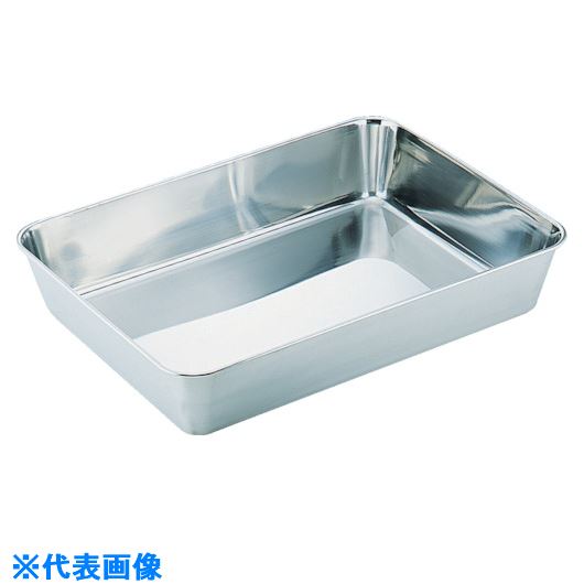 オレンジブック トラスコ中山　TRUSCOSUGICO ステンレス深型角バット 15枚取 295×230×49 2.8L 〔品番:QB8〕[ 注番:5022002]特長●大量から少量まで豊富なサイズを取りそろえてあります。仕様●サイズ(呼称)：15枚取●外形寸法(mm)幅：295●外形寸法(mm)奥行：230●外形寸法(mm)高さ：49●有効内寸(mm)幅：283●有効内寸(mm)奥行：219●有効内寸(mm)高さ：48仕様2材質/仕上●ステンレス(SUS304)セット内容/付属品注意原産国（名称）日本JANコード本体質量0.45kgオレンジブック トラスコ中山　TRUSCOSUGICO ステンレス深型角バット 15枚取 295×230×49 2.8L 〔品番:QB8〕[注番:5022002][本体質量：0.45kg]分類》研究用品》厨房用品》容器☆納期情報：メーカー取り寄品（弊社より発送）
