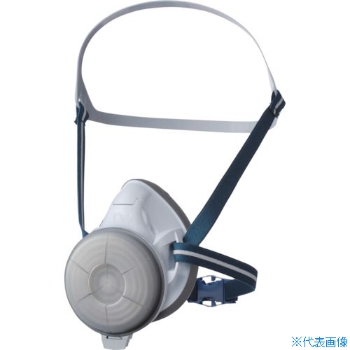 ■シゲマツ 取替え式防じんマスク(セット品)TW01R 白磁色(はくじいろ)Sサイズ TW01RSWH(5062801)