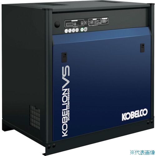 ■コベルコ 油冷式スクリューコンプレッサ 50Hz SG11AD4(50HZ)(5065019)[法人限定][直送元]