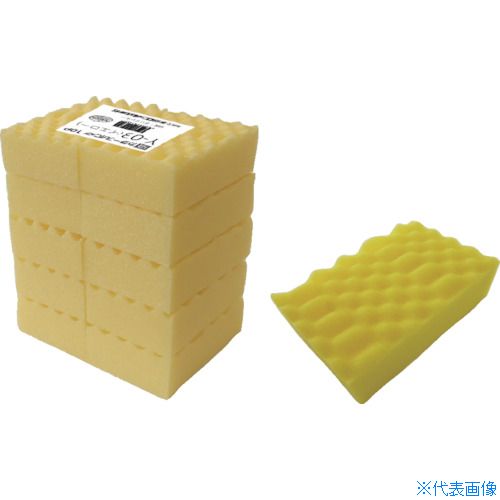 オレンジブック トラスコ中山　TRUSCOキクロン カラースポンジ10Pイエロー 〔品番:Y03〕[ 注番:5099326]特長●弾力があり高密度で耐久性に優れたスポンジ単体品です。仕様●色：イエロー●縦(mm)：115●横(mm)：75●厚さ(mm)：40●パッケージサイズ(mm)横：155●パッケージサイズ(mm)厚さ：205●パッケージサイズ(mm)縦：120仕様2材質/仕上●ポリウレタンセット内容/付属品注意原産国（名称）日本JANコード4548404510351本体質量9gオレンジブック トラスコ中山　TRUSCOキクロン カラースポンジ10Pイエロー 〔品番:Y03〕[注番:5099326][本体質量：9g]《包装時基本サイズ：120×155×205》〔包装時質量：93g〕分類》清掃・衛生用品》清掃用品》スポンジ☆納期情報：仕入れ先通常在庫品 (欠品の場合有り)