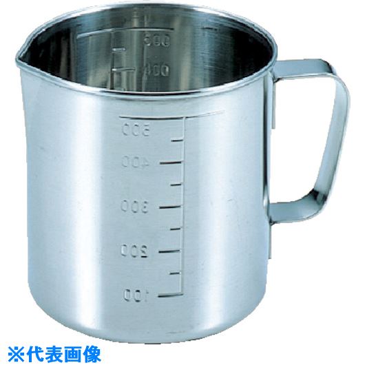 ■SUGICO ステンレスビーカー (注ぎ口無) 1.0L SH635(5116121)[送料別途お見積り][法人限定][掲外取寄]