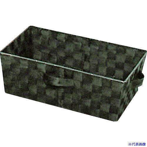 ■IRIS 538737 カラーバスケット CBK-38 ブラック CBK38BK(5125570)