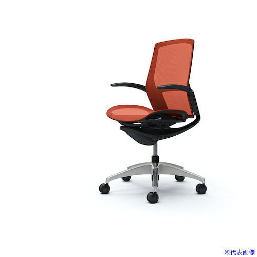 ■OKAMURA フィノラチェア ミドルバック 座メッシュ C741ARF1F8(5131299)[送料別途お見積り][法人限定][外直送]
