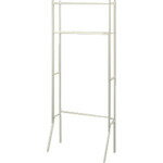 ■IRIS 528201 ランドリーラック LR-155V ホワイト LR155V(5133441)[送料別途お見積り][法人限定][掲外取寄]