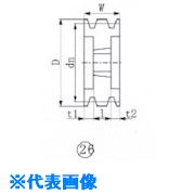 ■EVN ブッシングプーリー SPB 140mm 溝数4 SPB1404(5143969)[送料別途見積り][法人・事業所限定][掲外..