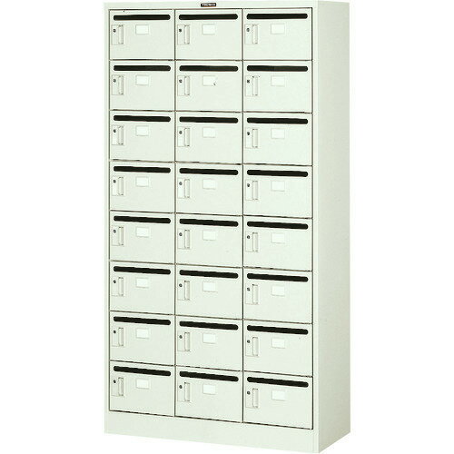 ■TRUSCO メールボックス 24人用 900X380XH1700 MV24P(5209102)[法人限定][直送元]