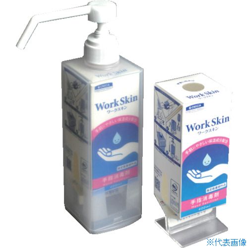 オレンジブック トラスコ中山　TRUSCOクレシア ワークスキン 手指消毒剤 400ml×12個 〔品番:05416〕[ 注番:5215333]特長●指定医薬部外品の手指消毒剤としては、日本初の紙容器を使用しています。(日本製紙調べ)●容量あたりのプラスチック廃棄物を約50％削減します。(大容量4L詰替え容器と比較)●交換時間を約1/4に短縮します。(同容量の詰替え用ボトルと比較)●液残りが少ないです。●収納がコンパクトです。●衛生的です。●様々な菌を素早く消毒します。●ユーカリ油など手肌に優しい4種の保湿成分配合です。●非危険物ため保管管理しやすいです。用途●手指消毒として。仕様●容量(ml)：400●噴射量(ml/回)：約3仕様2●指定医薬部外品材質/仕上●コロルヘキシジングルコン酸塩液●エタノール、中鎖脂肪酸トリグリセリド、ユーカリ油、アジピン酸ジイソブチル、d1-ピロリドンカルボン酸ナトリウム液セット内容/付属品注意●ディスペンサーは別売です。（品番:04560）●飲まないこと。●飲み込んだ時は、口をすすいで水を飲むなどの処置をする。●気分が悪くなったときは、使用を中止する事。●使用中はボトルを倒すと液漏れするおそれがあるので、倒さない事。原産国（名称）日本JANコード4901750054168本体質量5kgオレンジブック トラスコ中山　TRUSCOクレシア ワークスキン 手指消毒剤 400ml×12個 〔品番:05416〕[注番:5215333][本体質量：5kg]《包装時基本サイズ：131×359×187》〔包装時質量：5kg〕分類》清掃・衛生用品》労働衛生用品》手指消毒用品☆納期情報：メーカー取り寄品（弊社より発送）