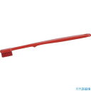 ■TRUSCO 歯ブラシ型ブラシ HACCP対応 レッド TBB165R(5217410)