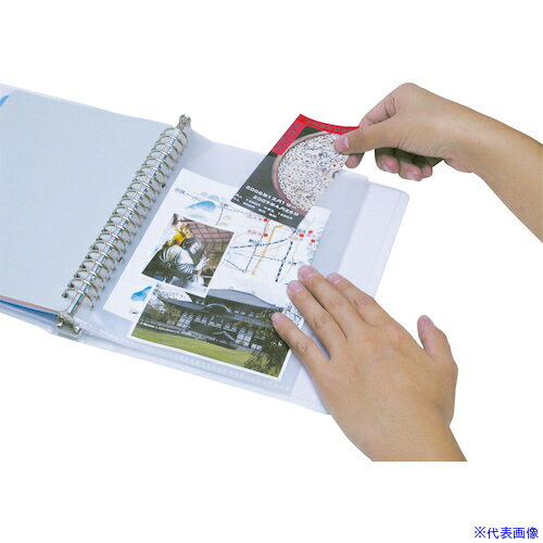 ■ArTeC 20穴透明袋(10枚組)(3410) 3410(5221648)[送料別途お見積り][法人限定][外直送]