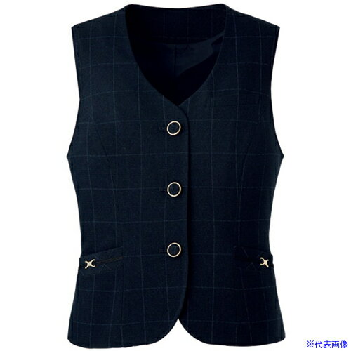 ■GROW シャドーペンベスト紺系15 GVEL1354K515(5229478)[送料別途お見積り][法人限定][掲外取寄]