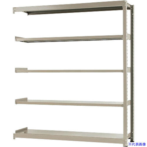 オレンジブック トラスコ中山　TRUSCO北島 中量300K連結W1800XD750XH2100ニューアイボリ—5段 〔品番:T300R180752105〕[ 注番:5258546]特長●ボルトレスで組立が簡単しかも1段／耐荷重が300kg...