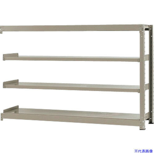 ■北島 中量500K連結W1800XD750XH1200ニューアイボリ—4段 T500R180751204(5258705)[法人限定][外直送元]