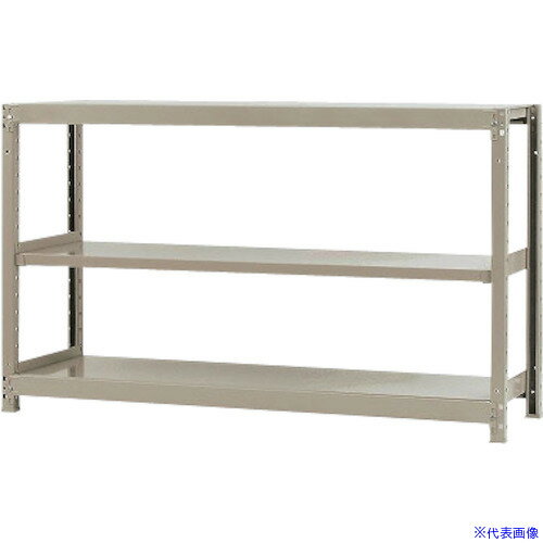 ■北島 軽中量150K単体W1500XD300XH900アイボリー3段 T15015030903(5258783)[法人限定][外直送元]