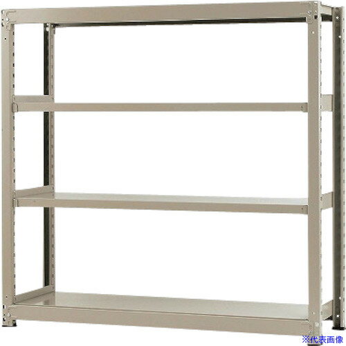 オレンジブック トラスコ中山　TRUSCO北島 中量500K単体W1500XD600XH1500ニューアイボリ—4段 〔品番:T500150601504〕[ 注番:5259135]特長●ボルトレスで組立が簡単しかも1段／耐荷重が500kgで...