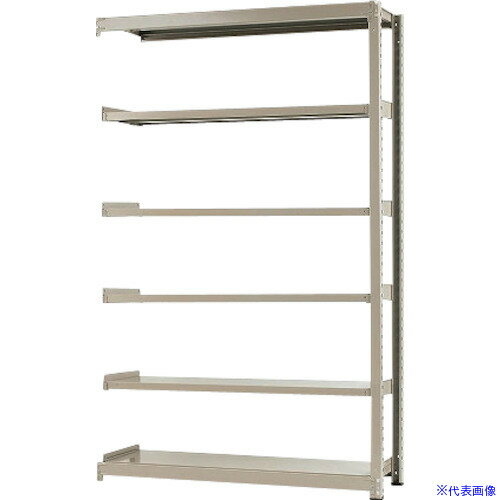 ■北島 中量500K連結W1500XD900XH2400ニューアイボリ—6段 T500R150902406(5259153)[法人限定][外直送元]