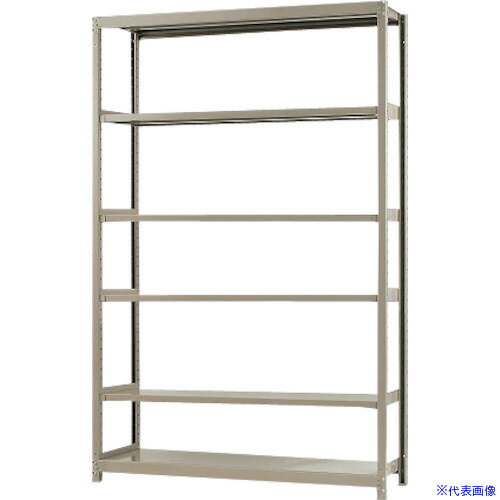 ■北島 軽中量200K単体W1500XD600XH2400アイボリー6段 T200150602406(5259608)[法人限定][外直送元]
