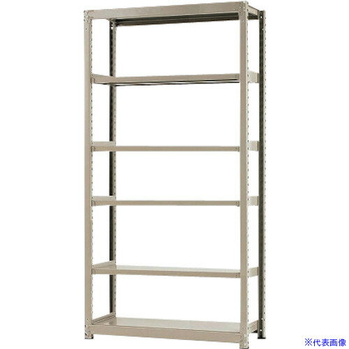 ■北島 中量500K単体W1200XD900XH2400ニューアイボリ-6段 T500120902406(5259688)[法人限定][外直送元]