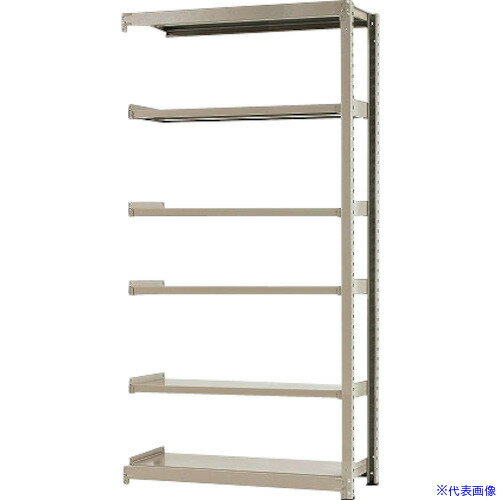 ■北島 中量500K連結W1200XD600XH2400ニューアイボリ—6段 T500R120602406(5260105)[法人限定][外直送元]