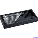■TONE コンビネーション両口スパナセット 5.5、7、8、10、12、13、14、15、17、19mm 10点セット CS101C(5279416)[送料別...