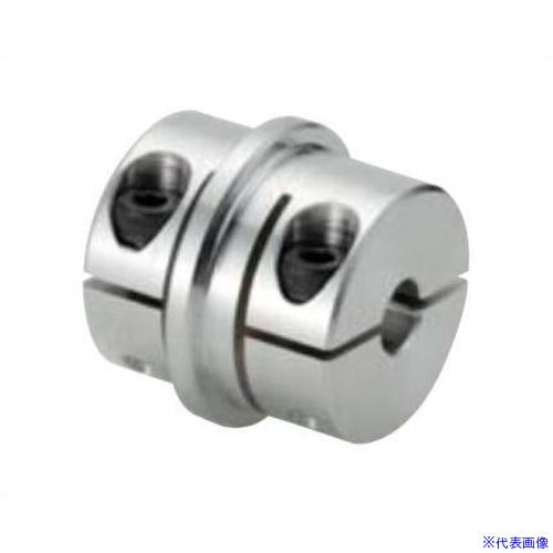■酒井製作所 精密固定軸継手 ボルトクランプ締結タイプ カップリング RA−Cシリーズ8×8 RA22C8X8(5321596)[送料別途お見積り][法人限定][外直送]