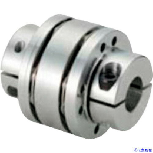 ■酒井製作所 精密バネ軸継手 ボルトクランプ締結タイプ カップリング TAD-Cシリーズ25X25 TAD65C25X25(5330924)[送料別途お見積り][法人限定][直送]