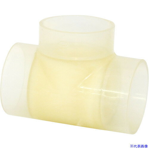 ■クボタケミックス KCドレン透明継手90°Y 30X25 138096(5346052)×4[送料別途お見積り][法人限定][外直送]