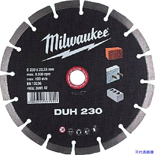 ■milwaukee 230mmダイヤモンドブレード(セグメント型) 4932399542(5349153)