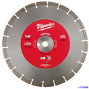 ■milwaukee 14インチ(356mm)ダイヤモンドブレード(セグメント型) 49937040(5349183)