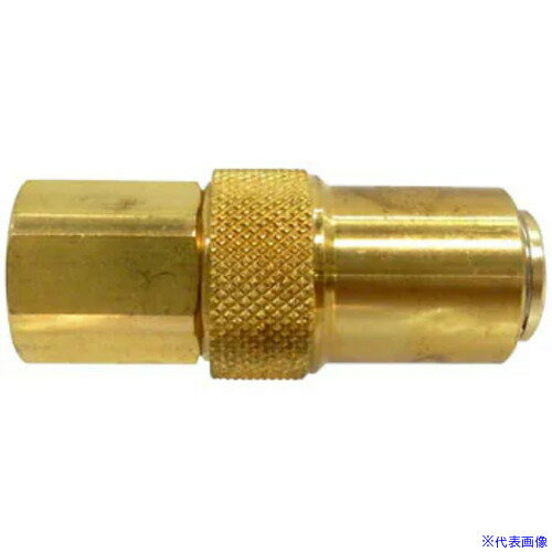 ■NKCカップリング KC型(金型カプラ)カップリンソケット Rc1/4メネジ KC02SF(5359415)×10[送料別途お見..